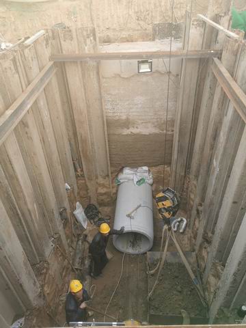 非开挖拉管、顶管施工